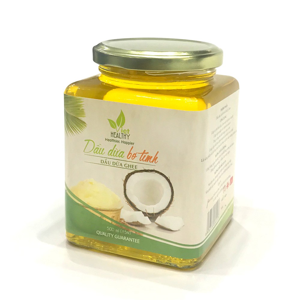 Dầu dừa Ghee Viethealthy 500ml