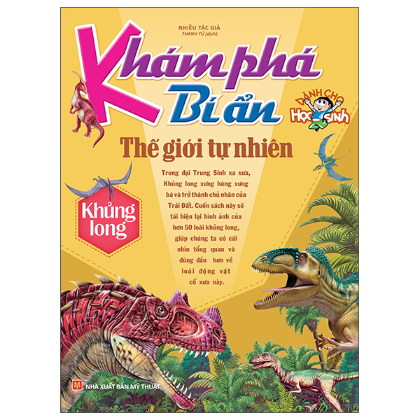 Fahasa - khám phá bí ẩn thế giới tự nhiên: khủng long