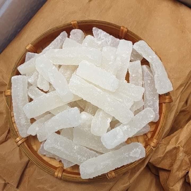 (Loại Ngon Ko Tẩy Trắng) Mứt Bí Đao Đũa Ngọt Thanh - Hũ 500Gr