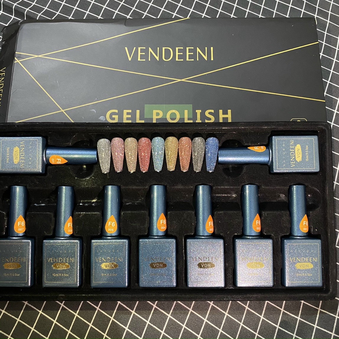 Sét sơn nhũ flash vendeeni