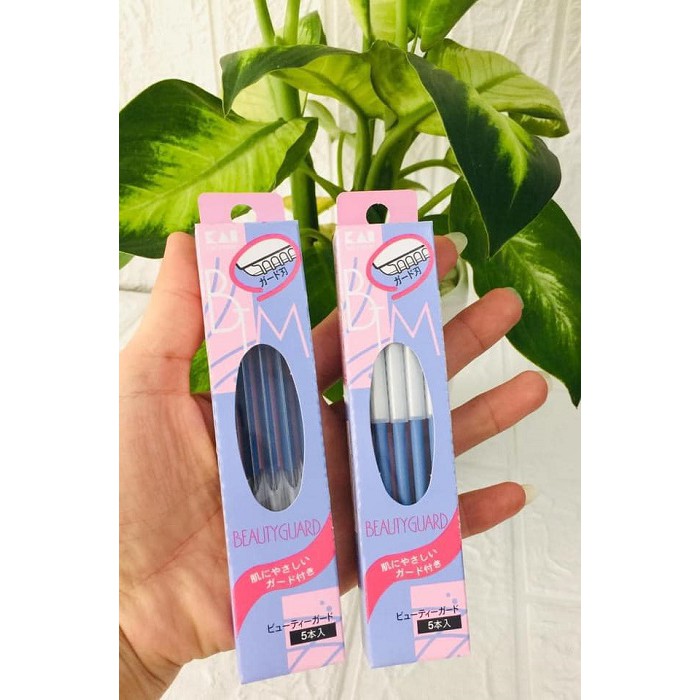 Set 5 dao cạo lông mày Kai Nhật Bản