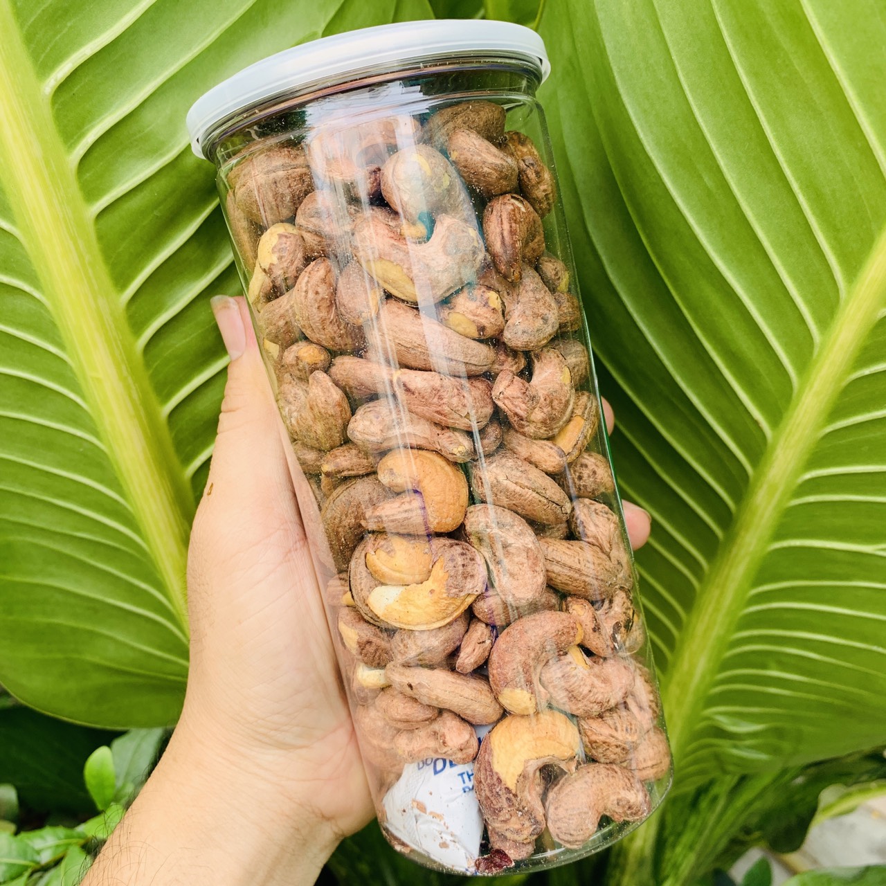 Hạt điều rang muối vỏ lụa , nguyên hạt chuẩn Bình Phước