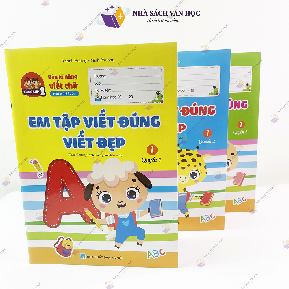 Sách - bé tập viết đúng viết đẹp - luyện viết cho bé