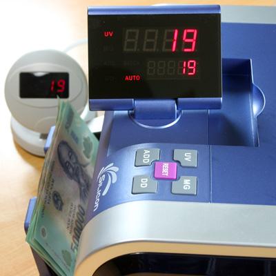 [HCM]Máy đếm tiền Silicon MC-2300
