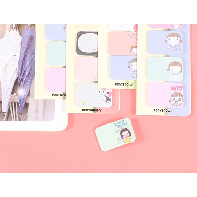 Giấy Nhớ Note 80 tờ Size Mini Ghi chú Cute