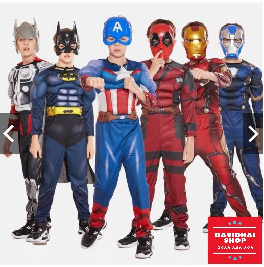 TRANG PHỤC BATMAN NGƯỜI DƠI HÓA TRANG TRẺ EM