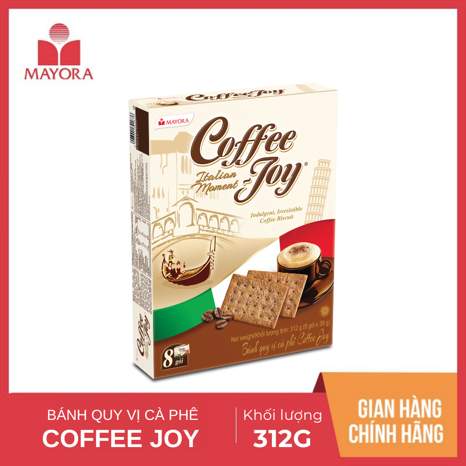 BÁNH QUY VỊ CÀ PHÊ COFFEE JOY 312G