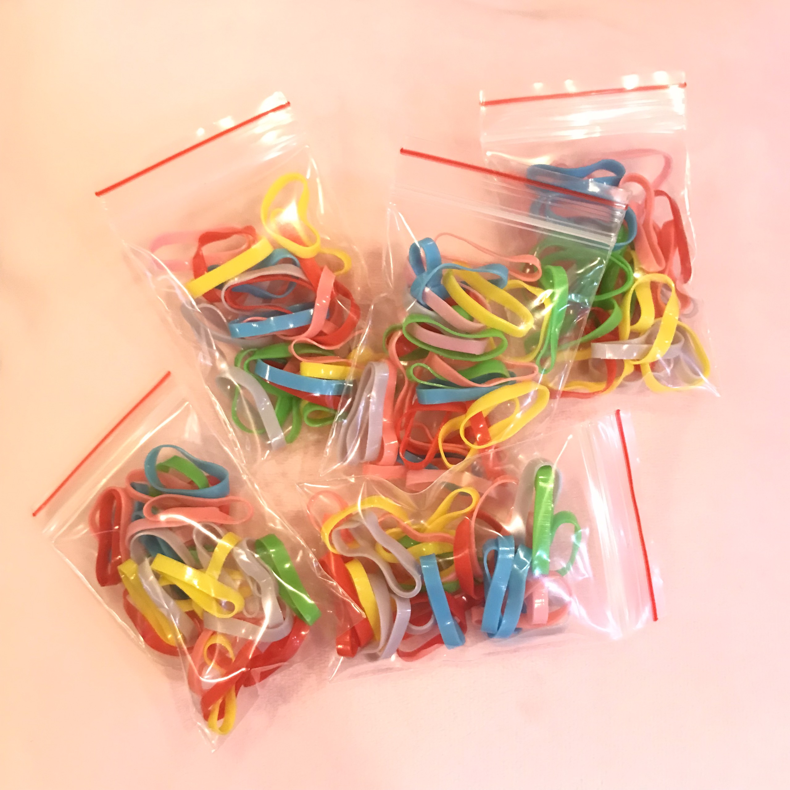 Thun Cột Tóc Nhiều Màu 100g, 50g, 5g