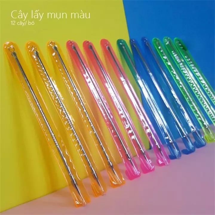 Cây nặn mụn 2 đầu chuyên nặn mụn trứng cá, đầu đen