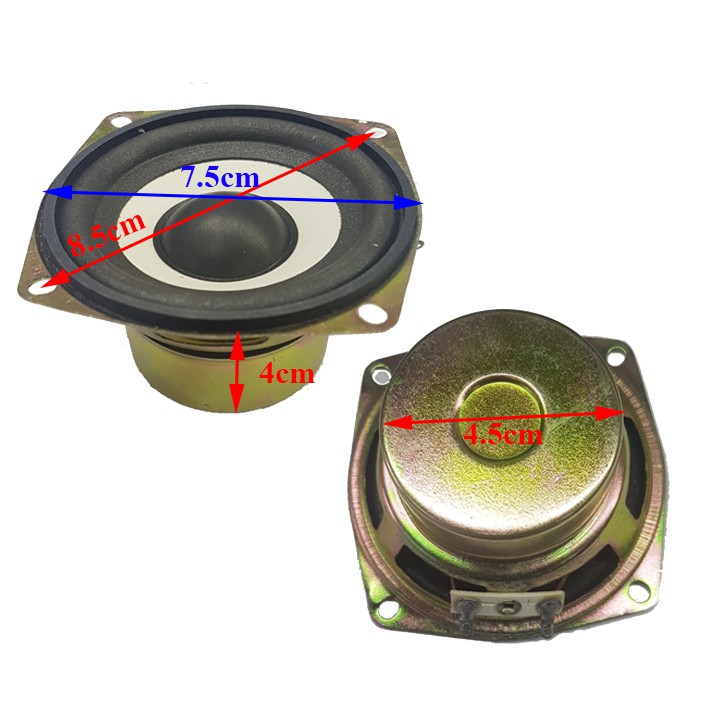 Loa 4r 10w loa toàn dải 78mm