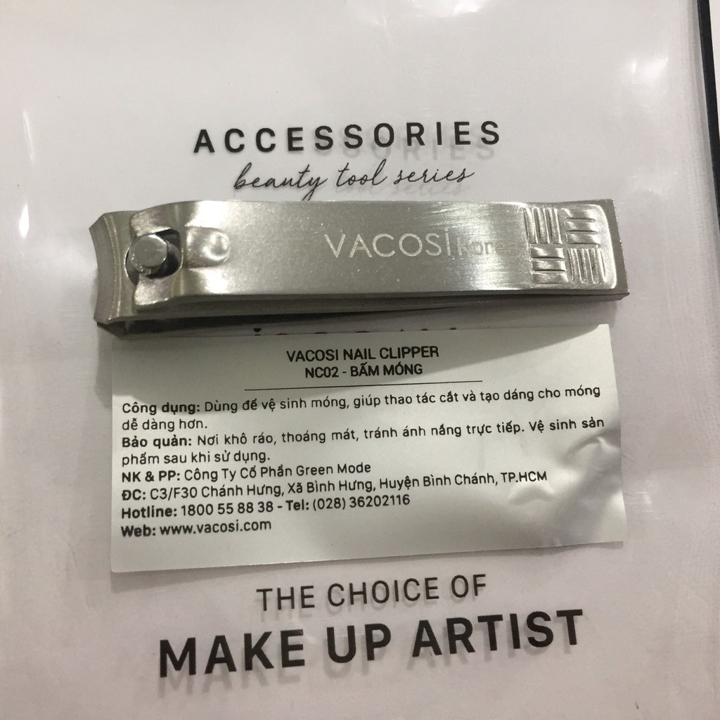 [CHÍNH HÃNG] Bấm móng tay Vacosi Nail Clipper NC02