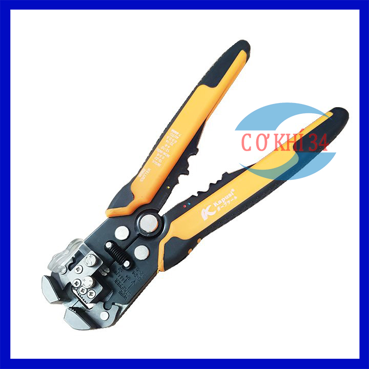 Kìm kapusi, kìm tuốt dây điện, dây cáp, bấm cos đa năng 0.2 - 6mm