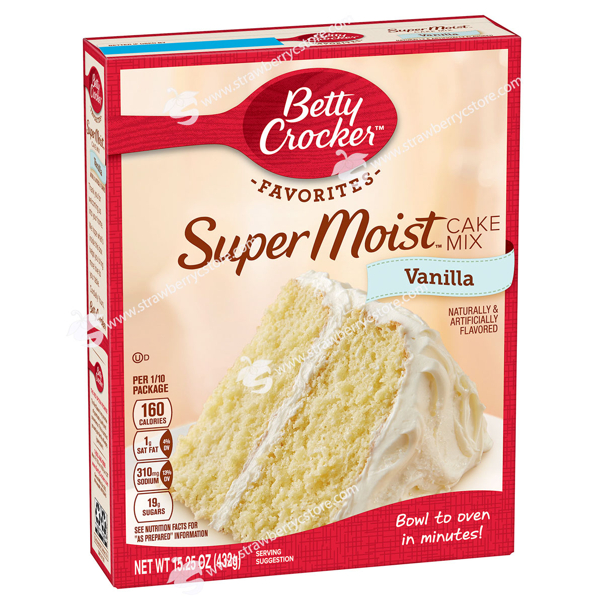Bột Làm Bánh Pha Sẵn Vị Vani Betty CrockerTM Super MoistTM Favorites