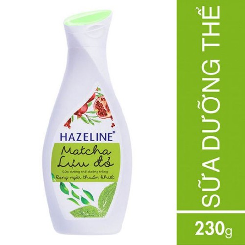 [HCM]Sữa Dưỡng Thể Hazeline Matcha Lựu Đỏ 230gr