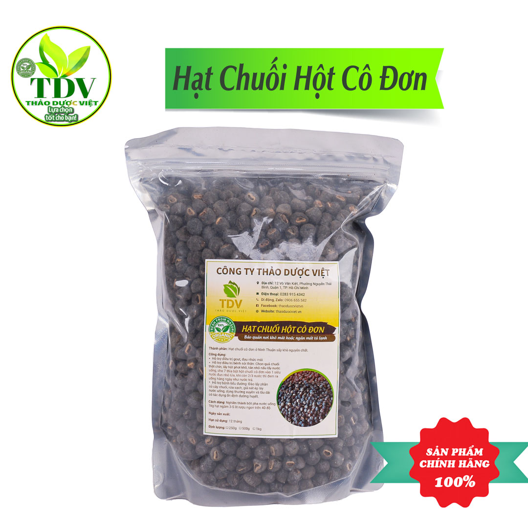 500g Hạt Chuối Hột Rừng Cơ đơn ( Đặc sản NInh Thuận)