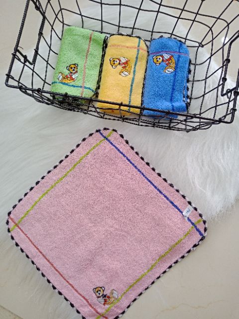 Khăn Mặt Sợi Tre Cho Bé