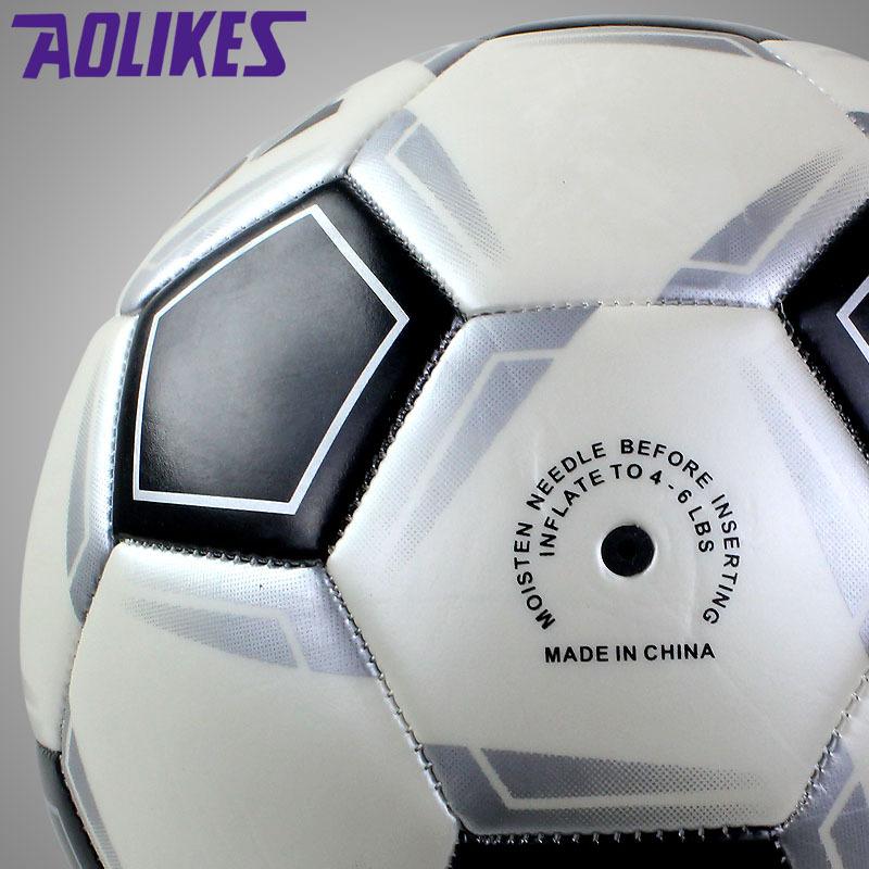 Banh bóng đá size 4 chất liệu da cao cấp AOLIKES A-606