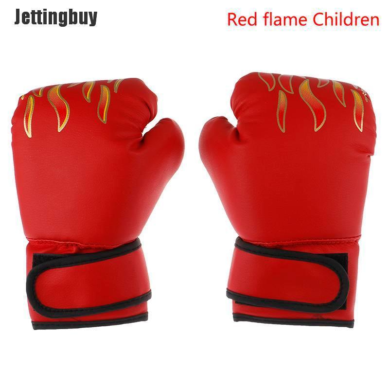 Jettingbuy Child/Adult Boxing Gloves Grappling Punching Bag Training Martial Arts Sparring
