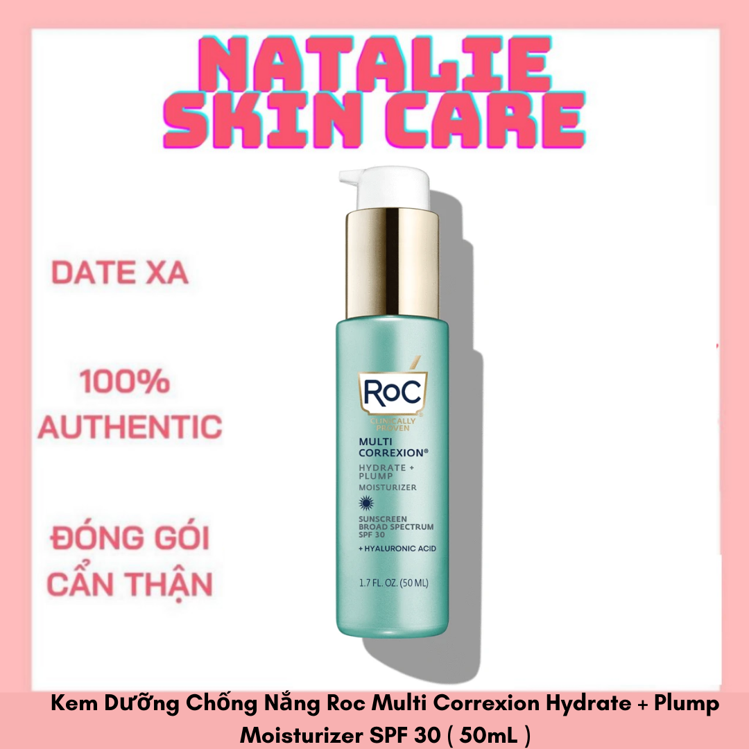 Kem Dưỡng Chống Nắng Roc Multi Correxion Hydrate + Plump Moisturizer SPF 30 ( 50mL )