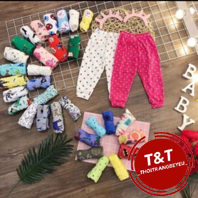 Quần dài bozip cho bé trai bé gái