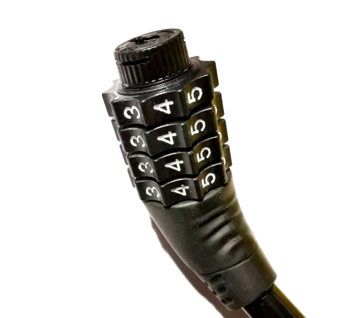 Ổ KHÓA DÂY XE ĐẠP ,XE MÁY 4 SỐ , 5 SỐ  MINI CHẤT LƯỢNG TỐT Ổ KHÓA DÂY XE ĐẠP , XE MÁY , NHÀ CỬA 4 SỐ - DÂY KHÓA CAO CẤP - DÂY KHÓA CHỐNG TRỘM