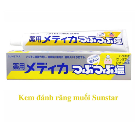 Kem đánh răng muối Sunstar 170g Nhật Bản
