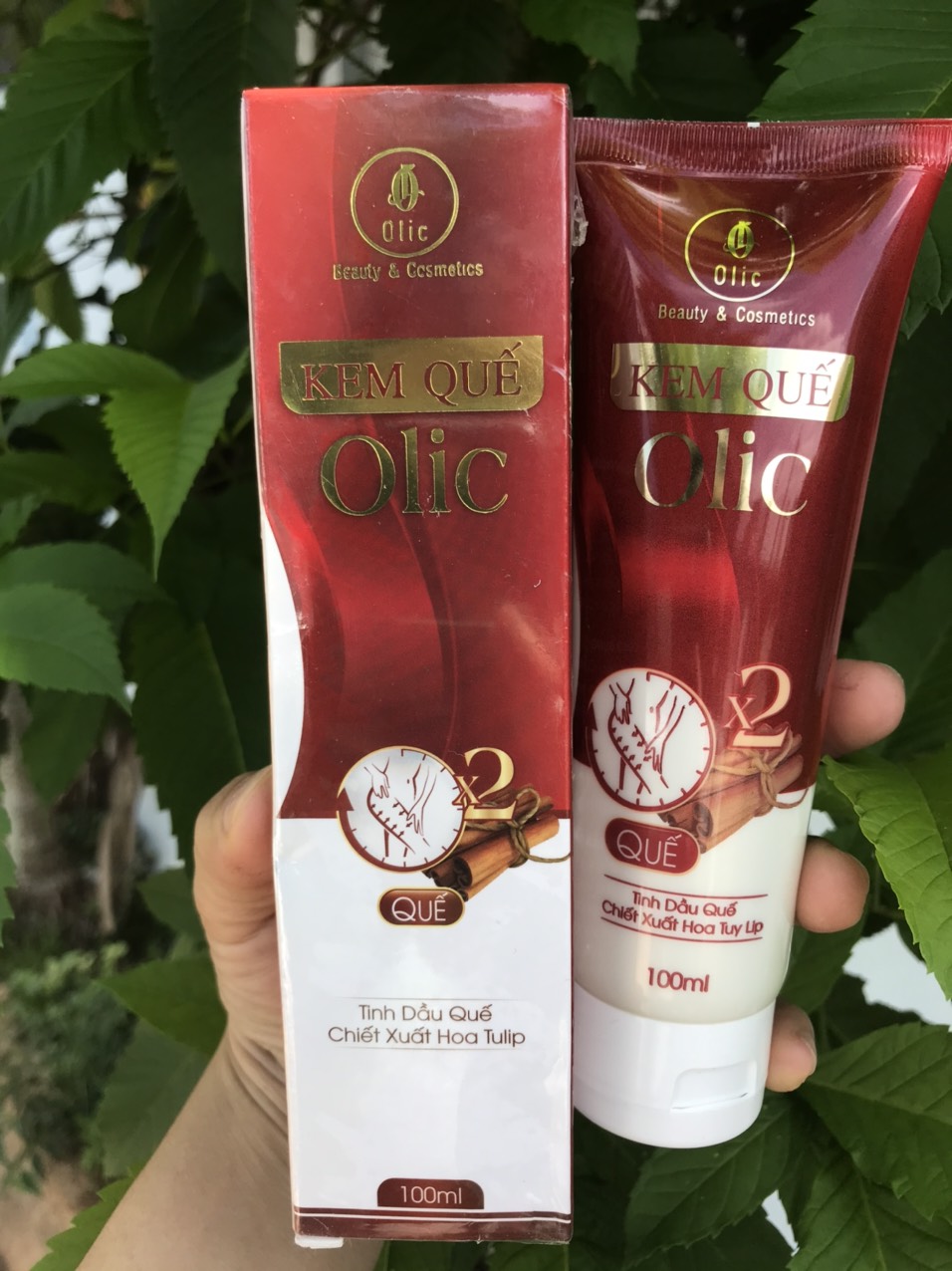 KEM QUẾ TAN MỠ OLIC.