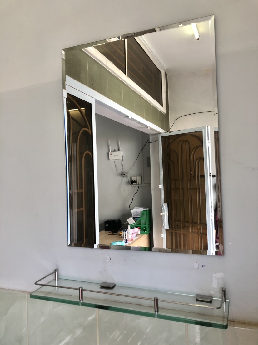 Bộ Pát Bát Chữ U Đỡ Kệ Kính Pát Pas Bát Đỡ Gương Cài Gương Kẹp Gương Nhà Tắm