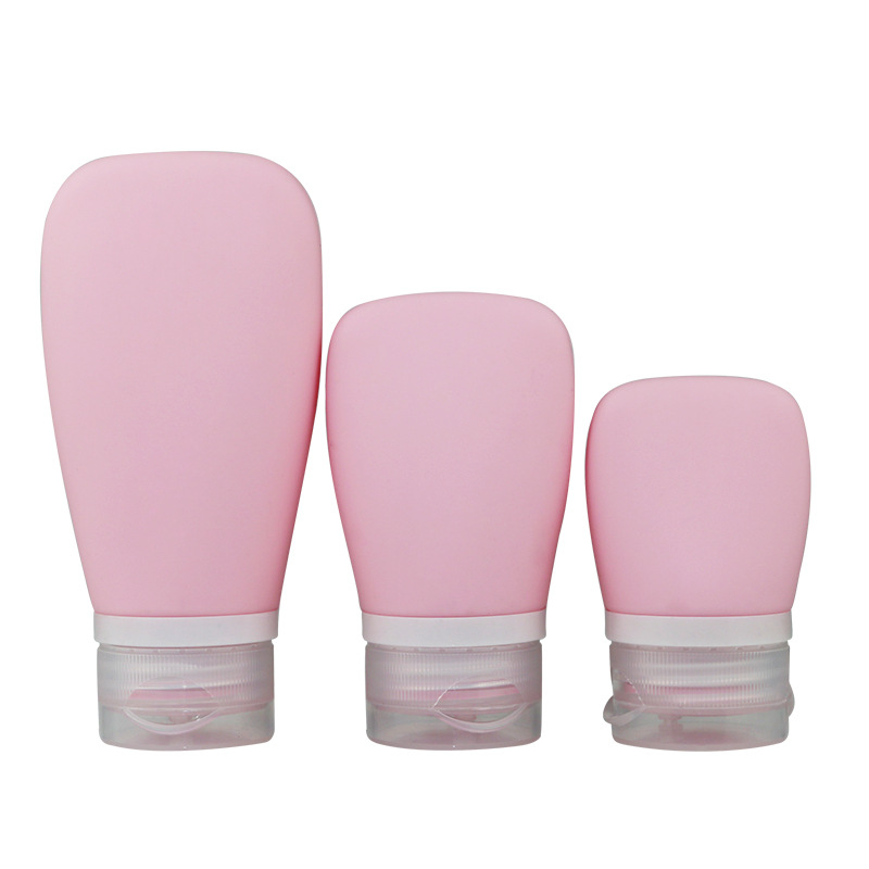 Tuýp silicon chiết mỹ phẩm du lịch - chai lọ chiết đựng dầu gội, sữa rửa mặt, lotion, nước tẩy trang,...