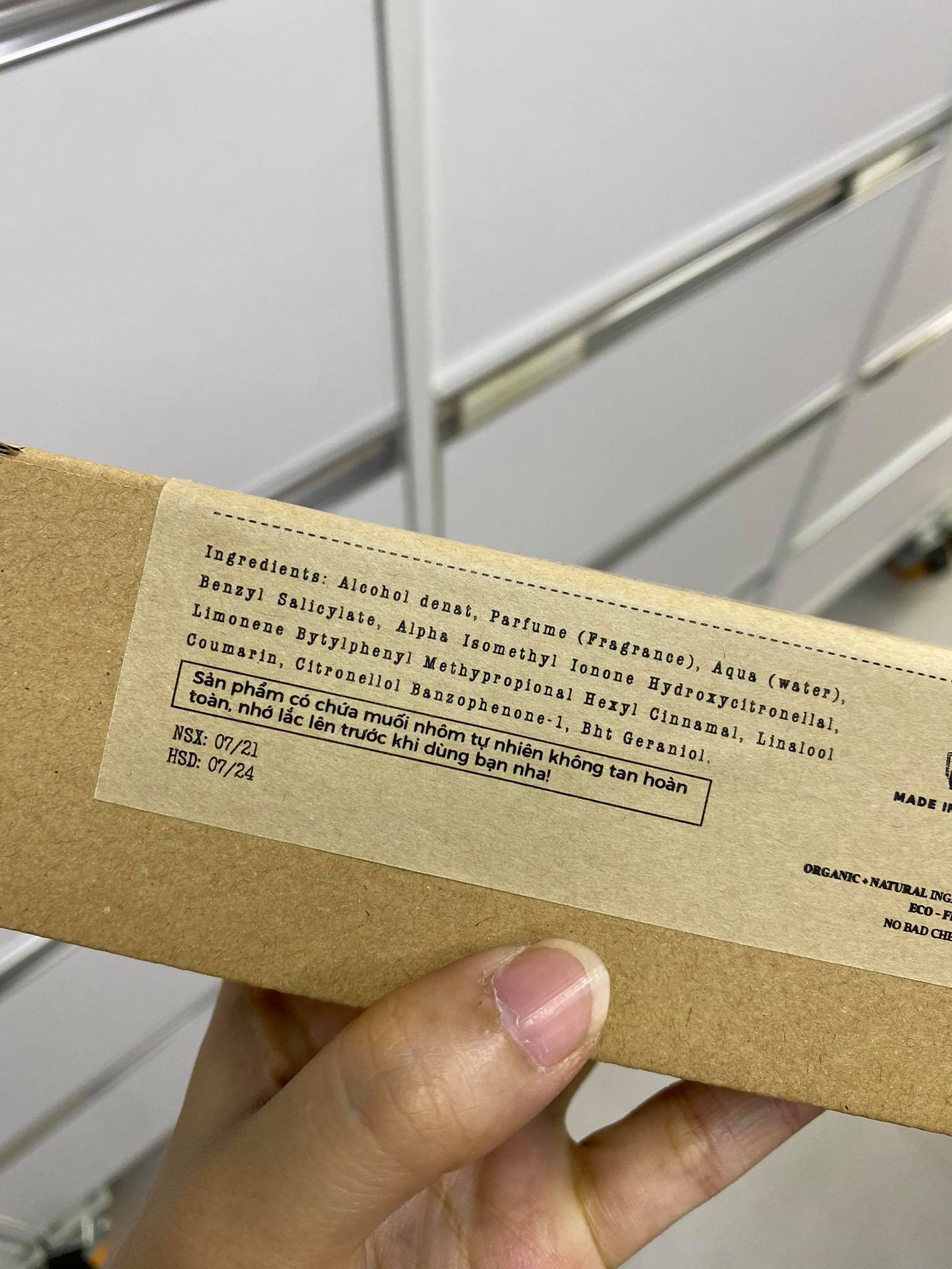 Nước hoa KHỬ MÙI TRÀ XANH - DEODORANT GREENTEA PERFUME