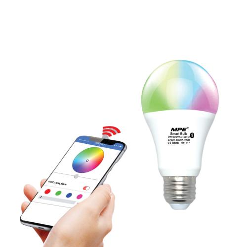 ĐÈN LED BULB SMART MPE 9W WIFI ĐỔI MÀU (LB-9/SC)
