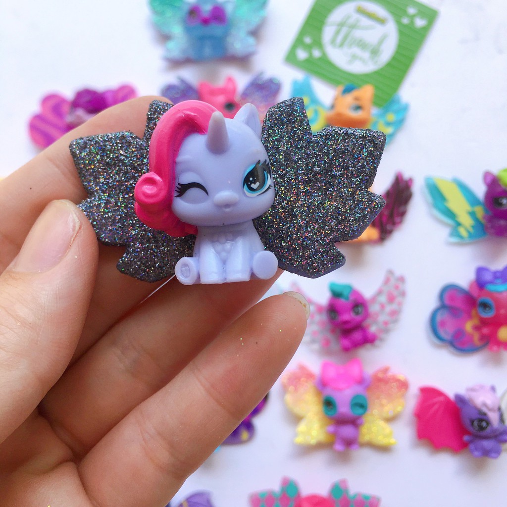 Set 10 thú Hatchimals season/ mùa 9 gồm cả cánh (không trùng thú & cánh)