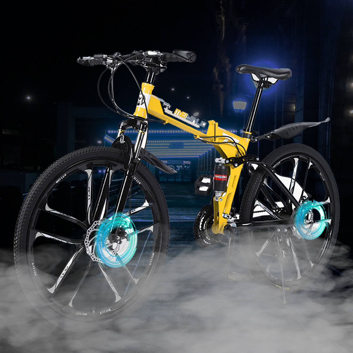 Xe đạp thể thao Xe đạp địa hình thể thao Mynuo có thể gấp gọn tiết