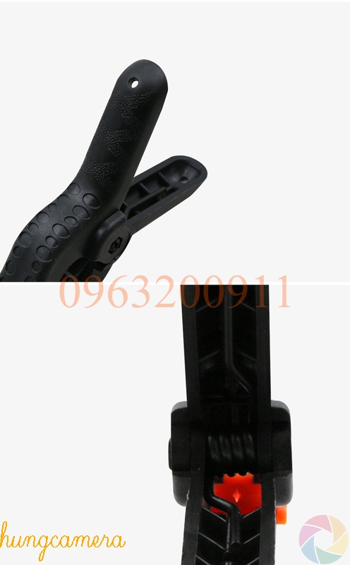 Kẹp phông nền chụp ảnh Studio ( nhiều cỡ 15cm/ 12cm/ 9cm/ 7cm)