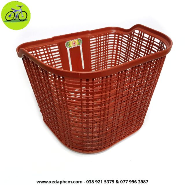 Rổ nhựa xe đạp cao cấp chuyên dụng xe phổ thông martin mini asama