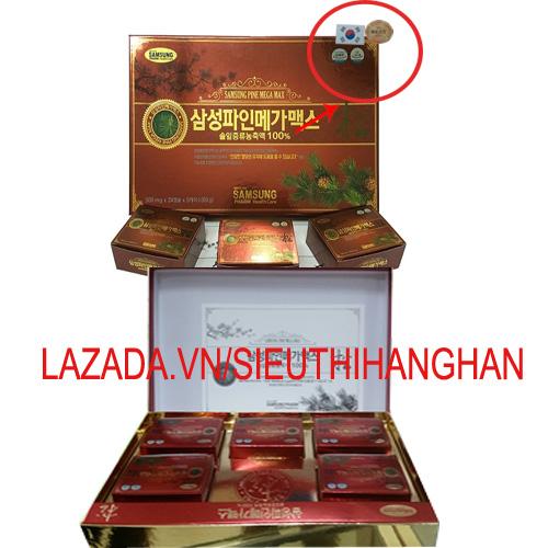 Tinh Dầu Thông Đỏ Sam Sung The Best Hàn Quốc Loại xịn 120 Viên