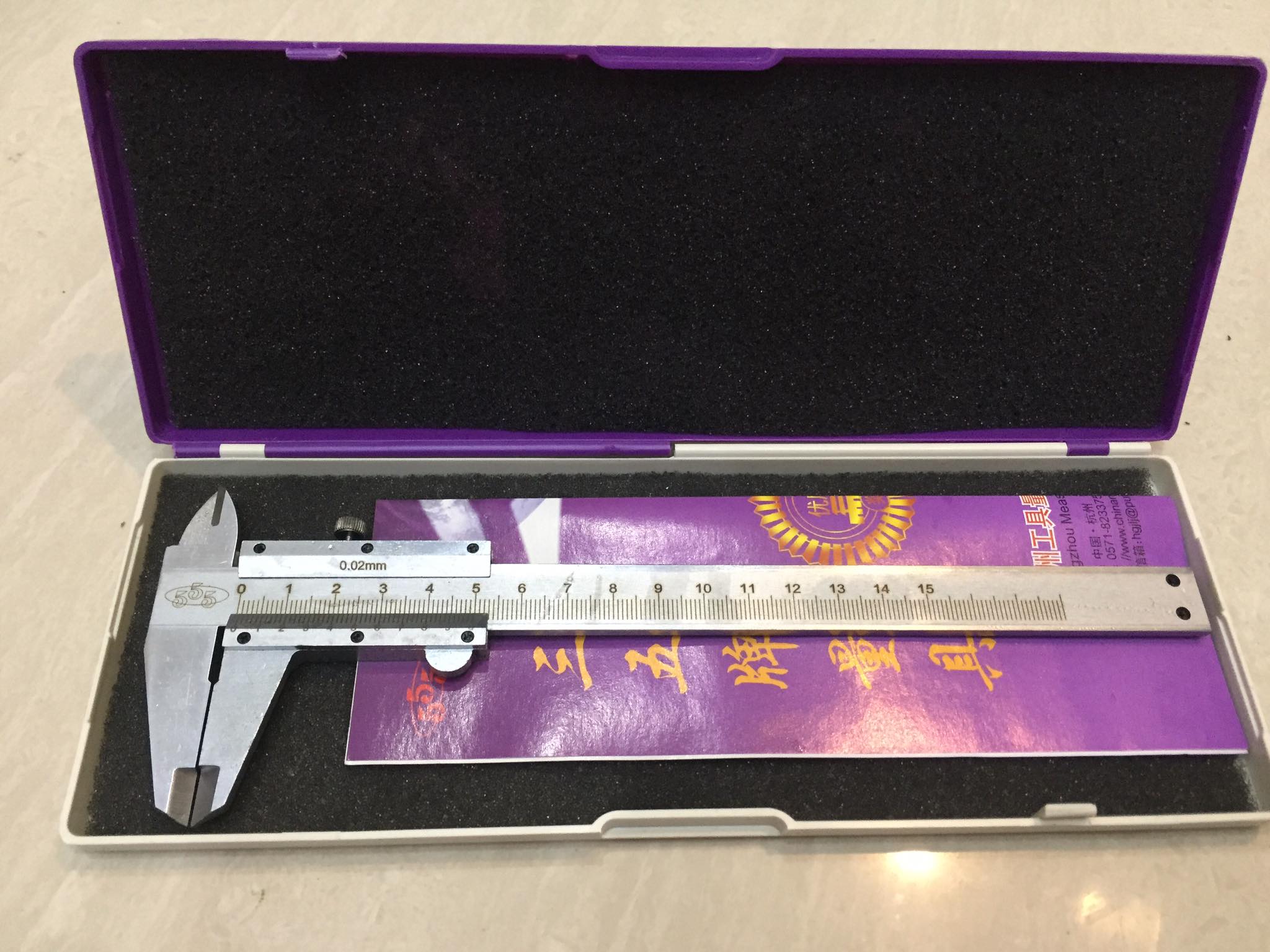 Thước kẹp thép không gỉ 150mm