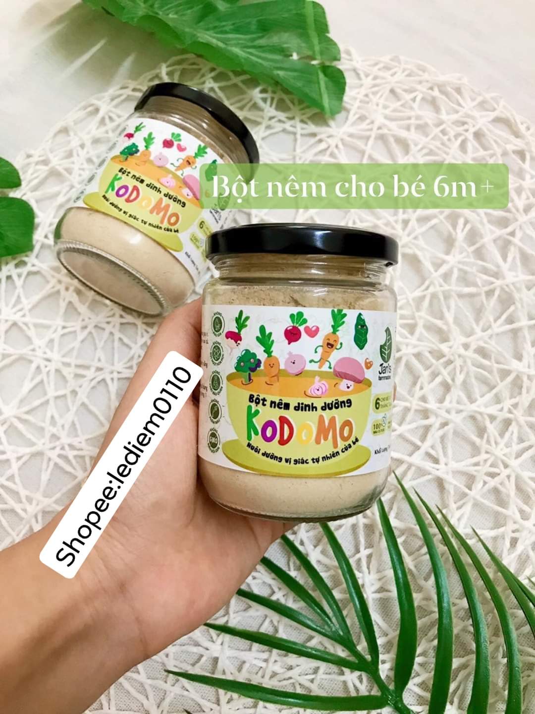 Nêm dinh dưỡng kodomo jan’s 90g