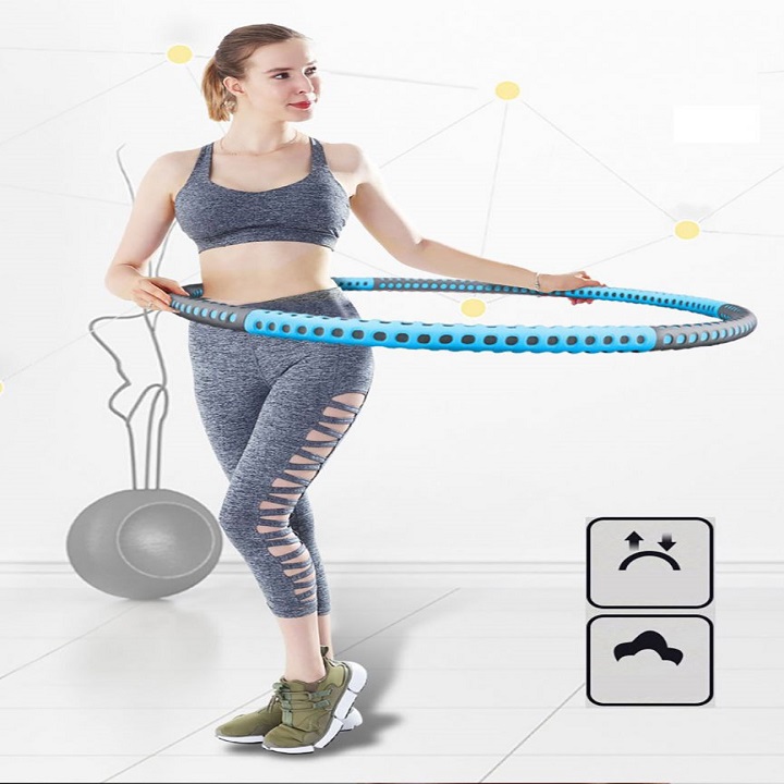 Vòng lắc eo bằng ống thép Hula hoop