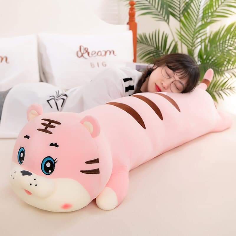 Gối ôm hổ nằm miniso size lớn 90cm gối ôm cọp nằm miniso mềm mịn cao cấp gối ôm giá sỉ