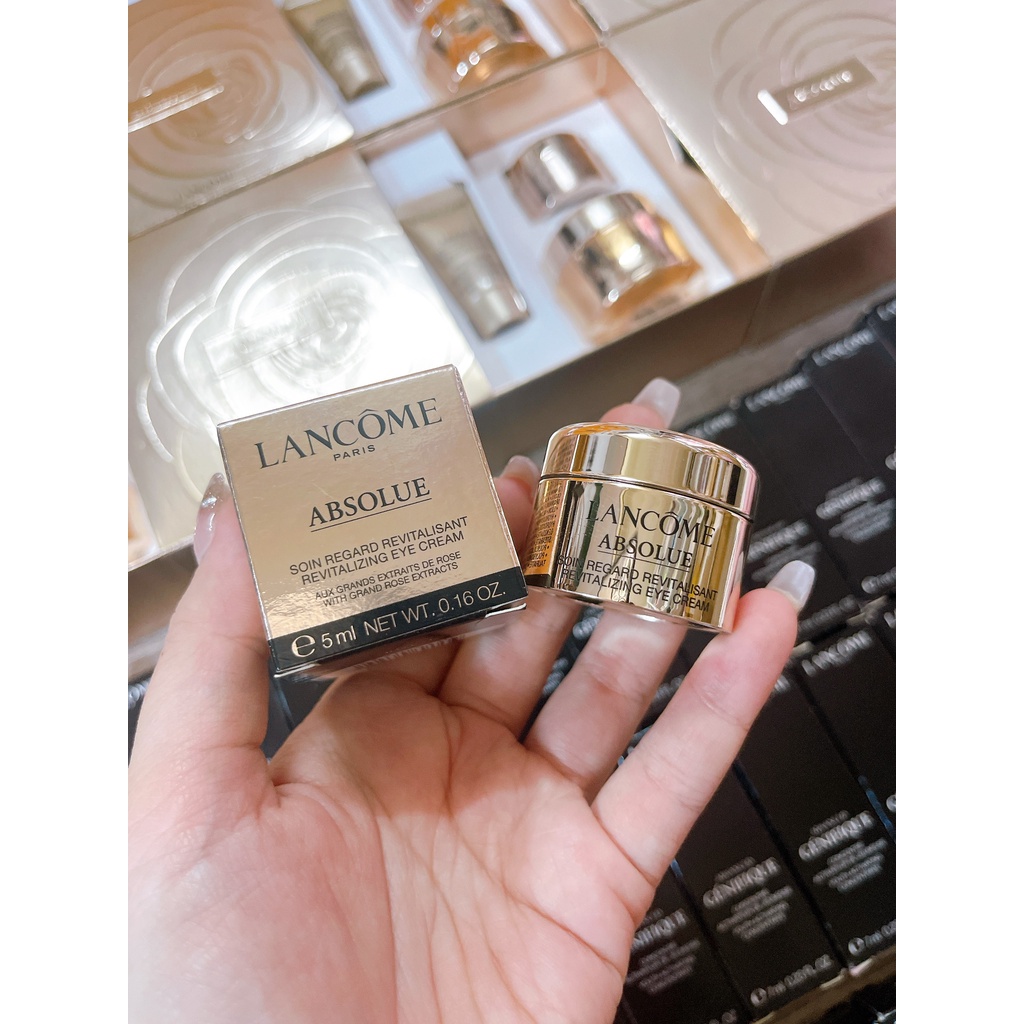 Lancôme - kem dưỡng vùng da quanh mắt lancome absolue eye cream 5ml