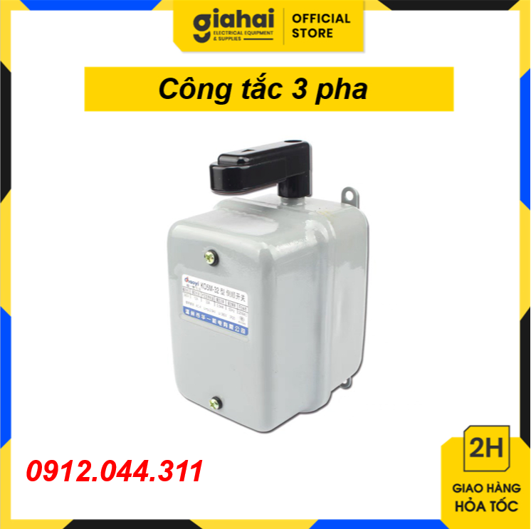 Công tắc đảo chiều 3 pha tbd121