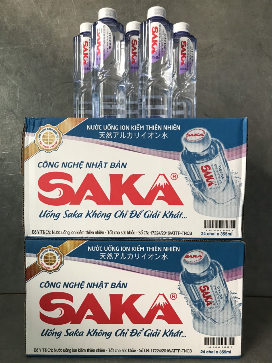 [HCM]NƯỚC SAKA 355ml