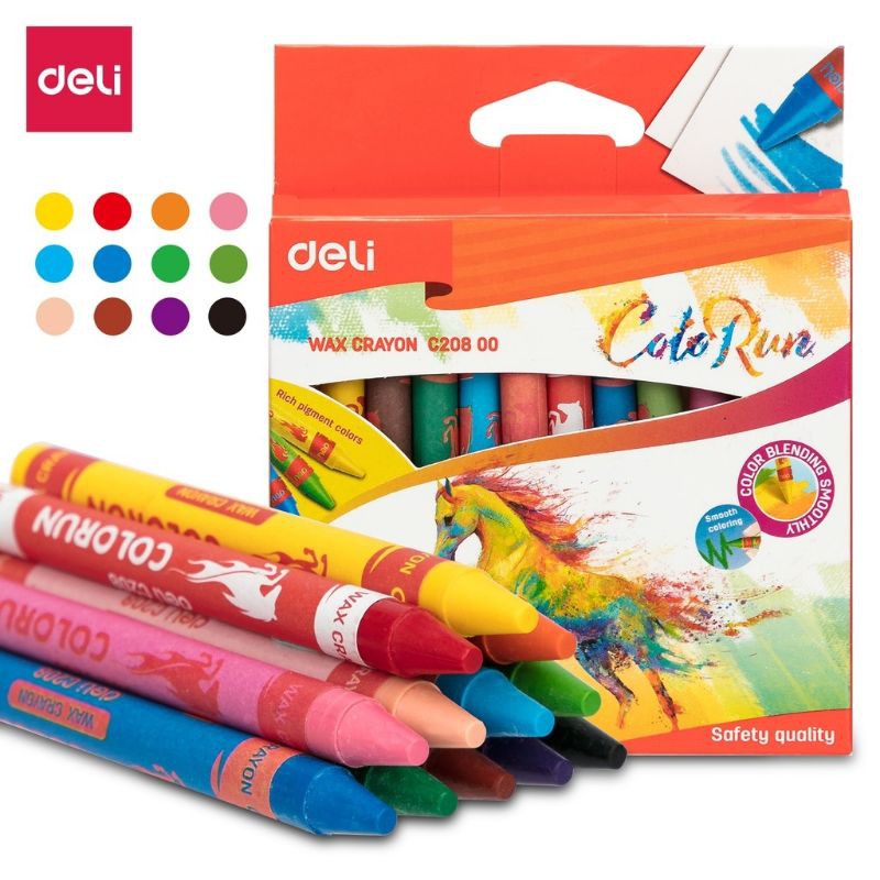 SÁP MÀU DELI CRAYON C20800 /C20810/C20820