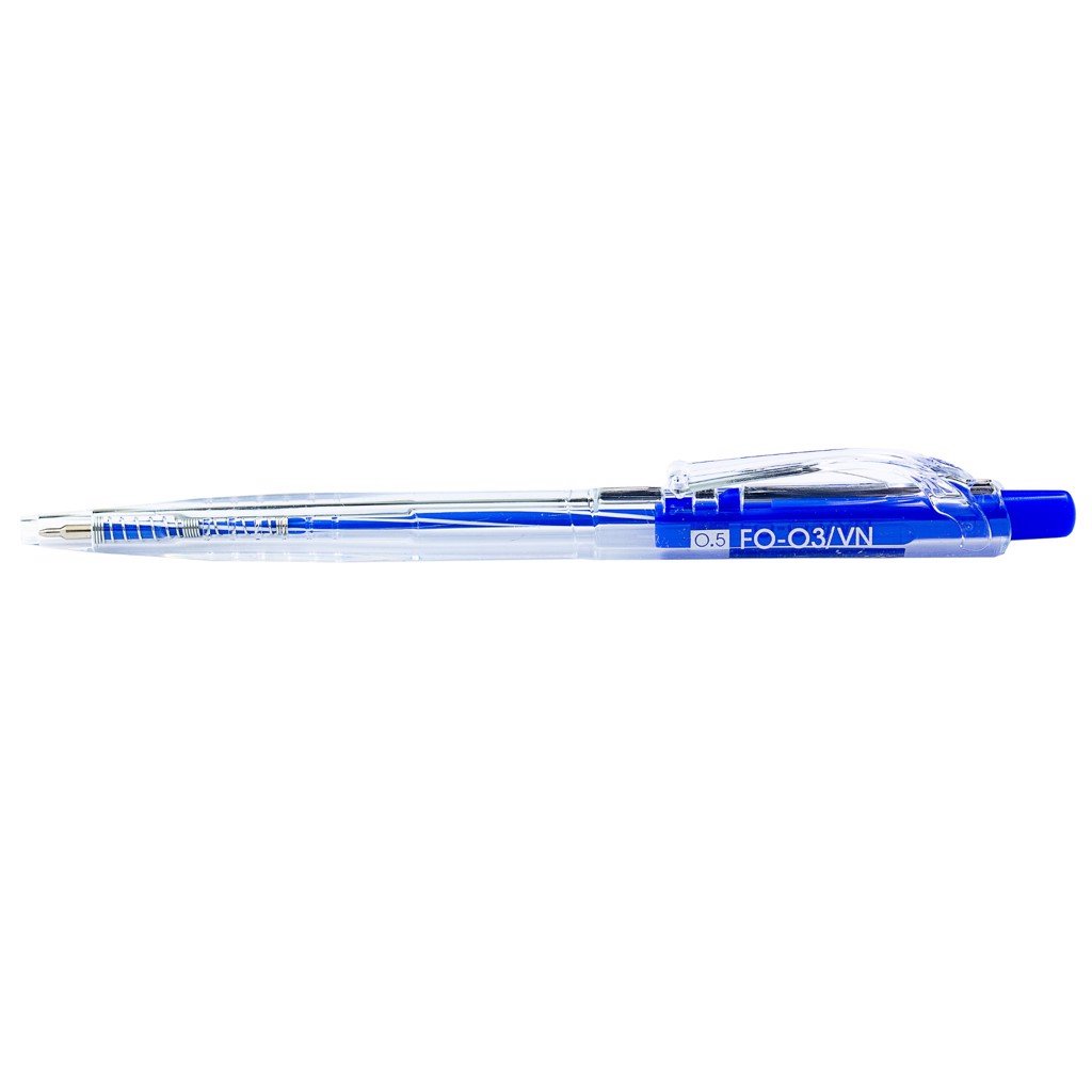 Bút Bi Flexoffice FO03 mực xanh - 2 CÂY