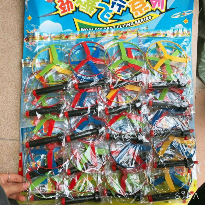 Vỉ 20 Bộ Chong Chóng Tuốt Lên Trời ( Sỉ Đồ Trẻ Em)