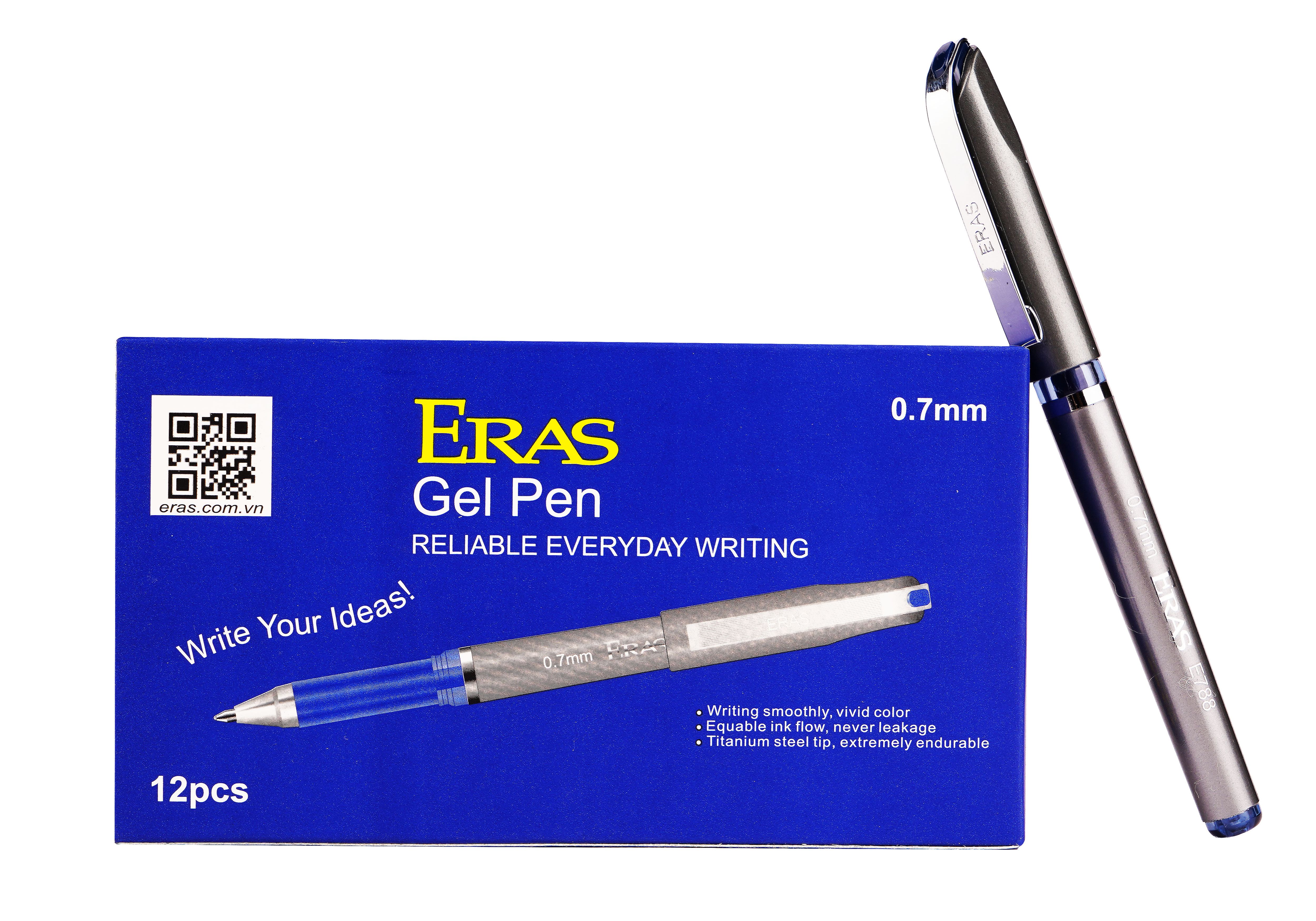 Bút Ký Mực Gel ERAS E788 - Ngòi 0.7mm