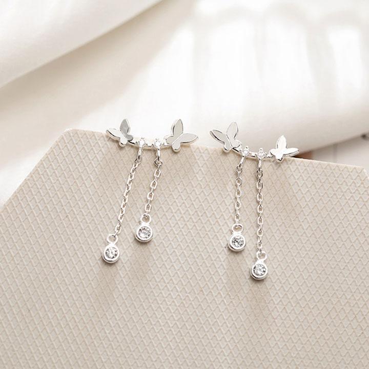 Bông Tai Bạc Nữ Xinh Xắn - Bảo Tín
