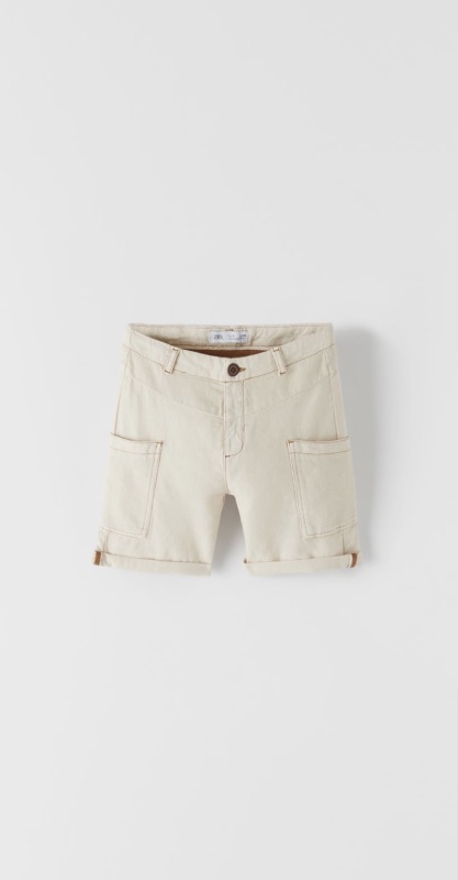 Nơi bán Quần short kaki ZR kem
