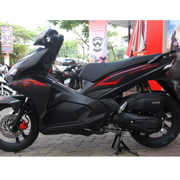 Bộ Tem dán trang trí xe máy Airblade 125 ( 2017+2018) decal dán xe máy